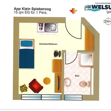 Fewo Klein Spiekeroog Bad Zwischenahn Exterior foto